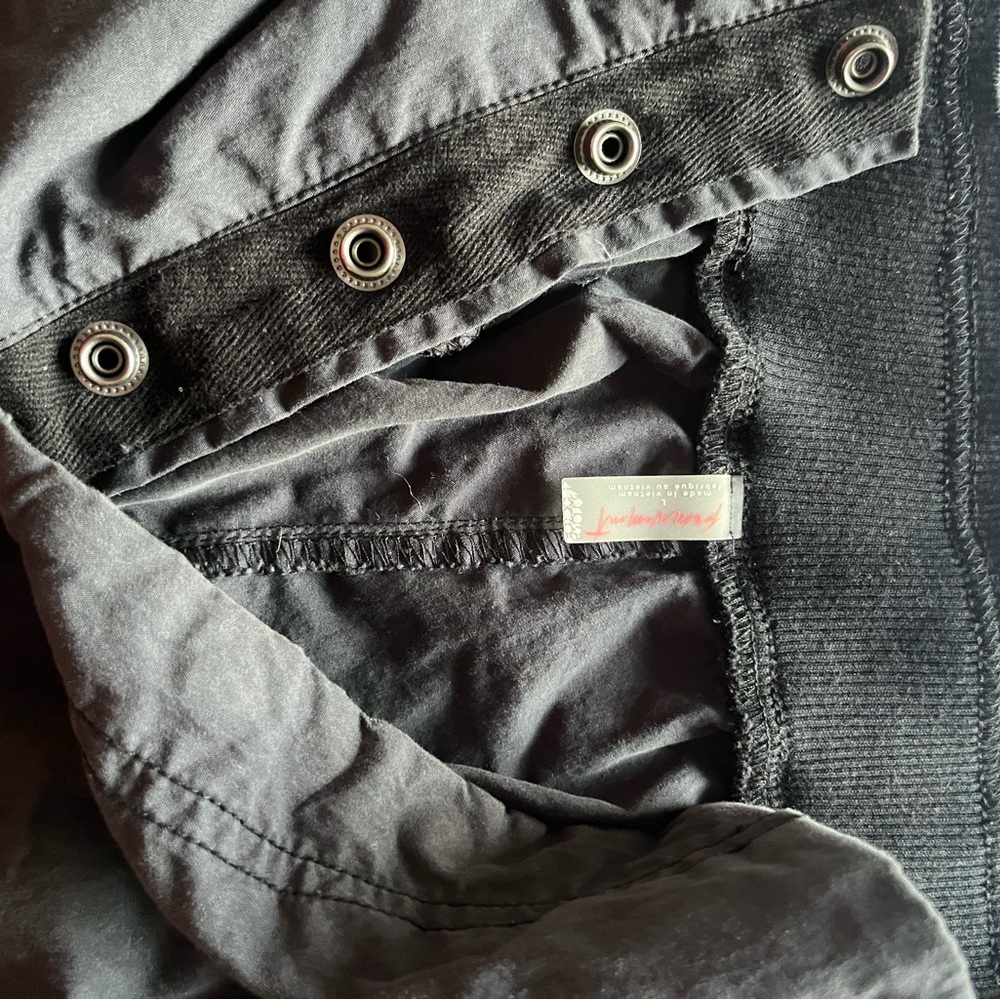 FP Movement by Free People Mesmerize Me Charcoal Pants large - Picture 5 of 7